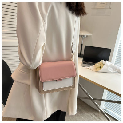 Bolso Bandolera Cuadrado Pequeño con Cadena Metálica - Image 13
