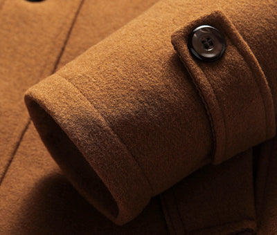 Abrigo de Lana para Hombre Otoño Invierno - Cuello Solapa Premium - Image 13