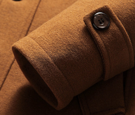 Abrigo de Lana para Hombre Otoño Invierno - Cuello Solapa Premium - Image 13