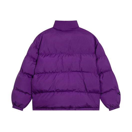 Abrigo Acolchado Hip Hop Retro Americano para Parejas - Invierno Cálido - Image 18