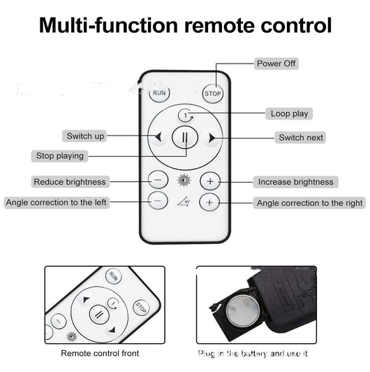 Proyector Holográfico 3D Estéreo Giratorio de Visión Desnuda - Image 9