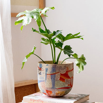 Maceta de Cerámica Matisse Mediana para Suculentas y Orquídeas - Image 14