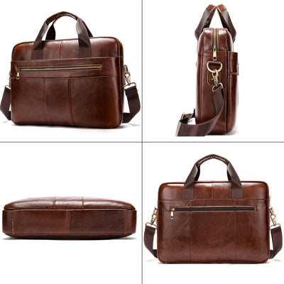 Maletín Ejecutivo de Cuero Genuino para Hombre - Portafolio Profesional - Image 25