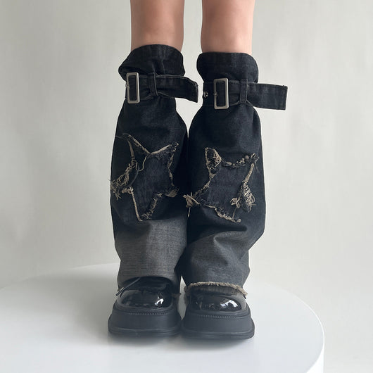 Calcetines Térmicos Denim Lavado Diseño Hot Girl - Efecto Reductor - Image 20