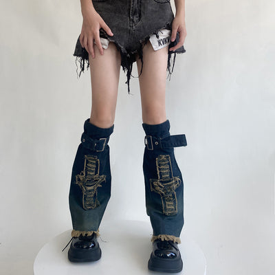 Calcetines Térmicos Denim Lavado Diseño Hot Girl - Efecto Reductor - Image 21