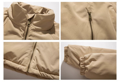 Chaqueta de Trabajo Unisex en Algodón con Cierre - Corte Holgado - Image 17