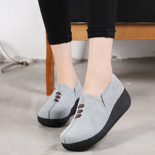 Zapatos Deportivos Acolchados para Mujer con Suela Gruesa - Image 3