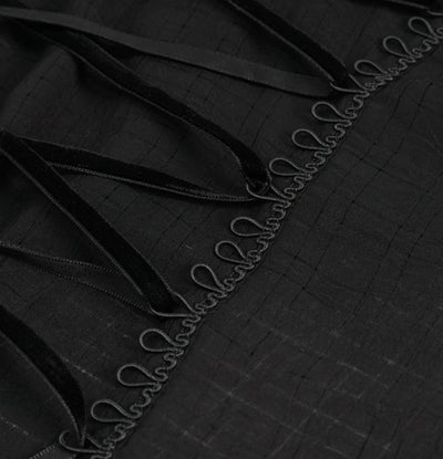 Blusa Gótica Punk con Encaje y Cordones para Mujer - Image 17