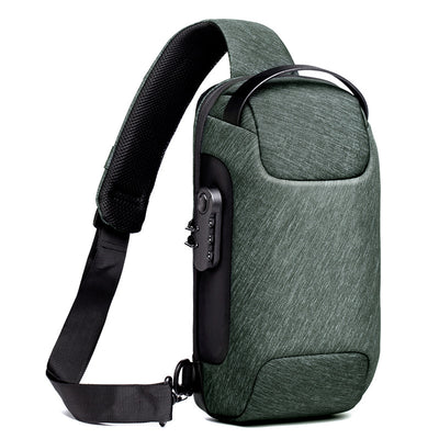 Bolsa Cruzada Antirrobo para Hombre - Mochila Mensajero de Seguridad - Image 7