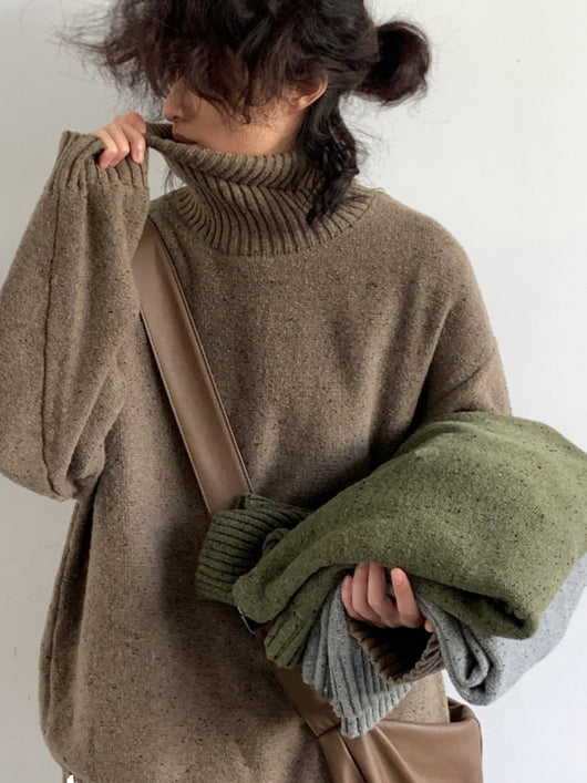 Suéter Cuello Alto Hombre Pullover Tejido - Image 8