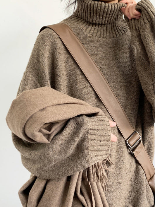 Suéter Cuello Alto Hombre Pullover Tejido - Image 11