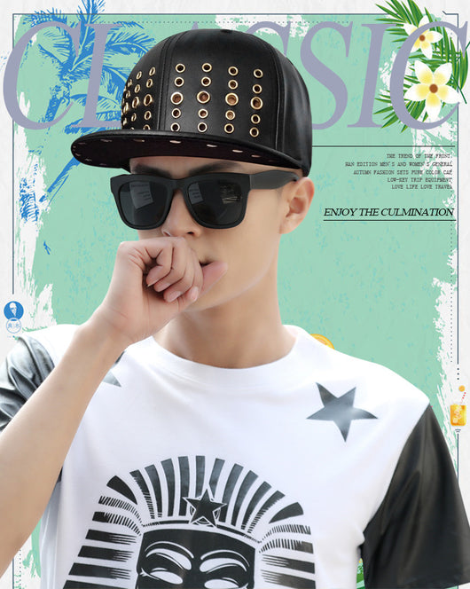 Gorra de Béisbol Hip Hop con Remaches Metálicos - Image 12