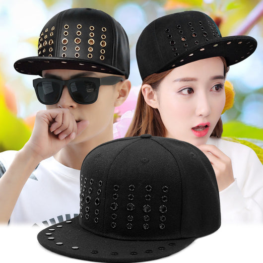 Gorra de Béisbol Hip Hop con Remaches Metálicos - Image 14