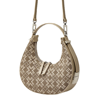 Bolso de Lona Medialuna para Mujer - Diseño Elegante y Funcional - Image 9