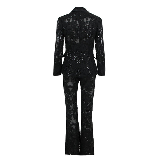 Conjunto de Pantalones Ajustados con Detalles Calados - Image 29