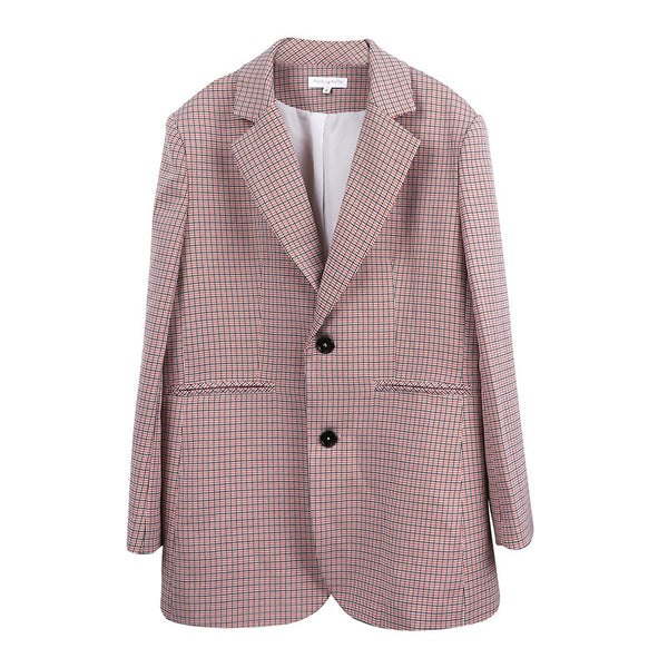 Traje Cuadros Rosa Elegante - Image 10
