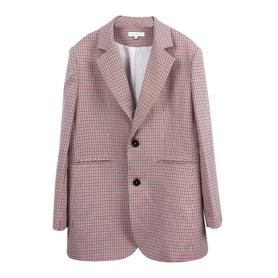 Traje Cuadros Rosa Elegante - Image 10