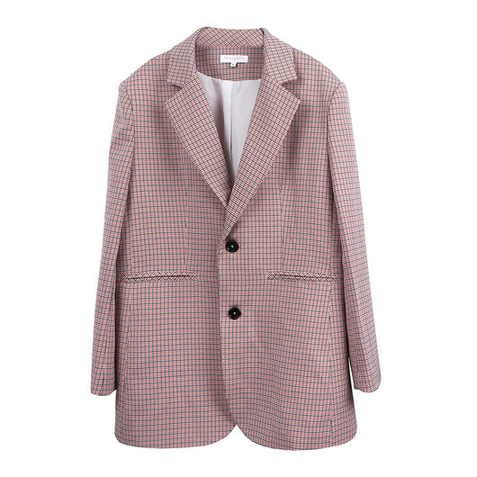 Traje Cuadros Rosa Elegante - Image 10
