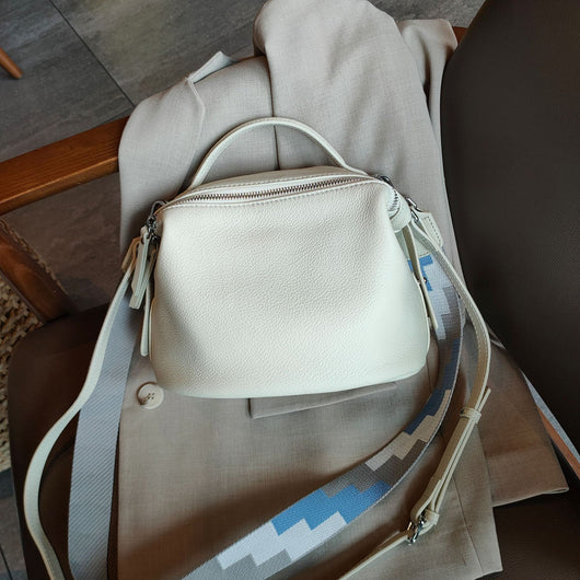 Bolso Bandolera de Cuero Suave con Asa Simple - Image 18