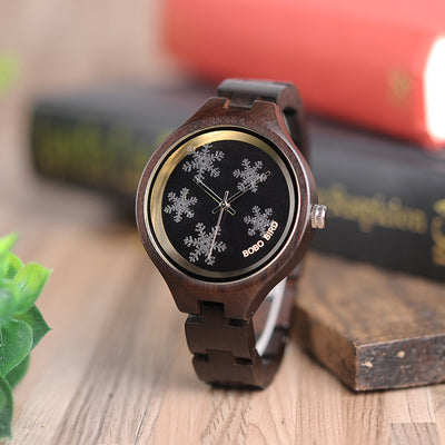 Reloj de Negocios Casual para Hombre con Textura de Madera - Image 19