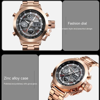 Reloj Deportivo Skmei para Hombre - Acero Inoxidable Resistente al Agua - Image 11