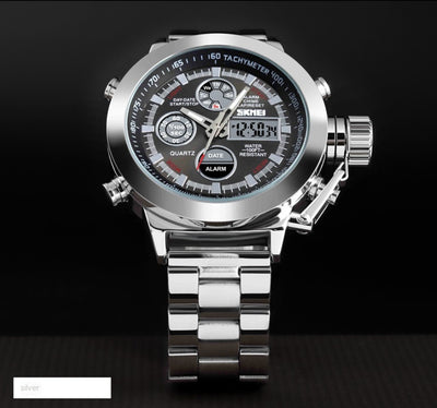 Reloj Deportivo Skmei para Hombre - Acero Inoxidable Resistente al Agua - Image 13