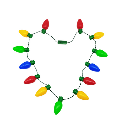 Collar Luminoso Navideño con Bombillas LED Multicolor para Fiestas - Image 19