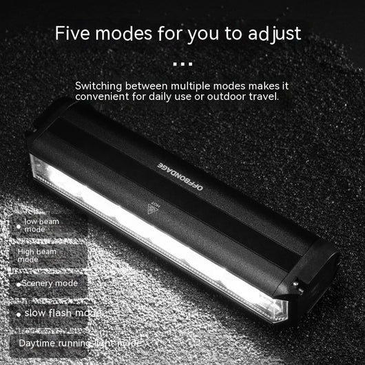 Faro Delantero LED USB para Bicicleta - Luz Potente Nocturna - Image 10