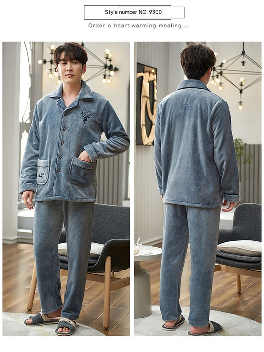 Pijama de Franela para Hombre - Conjunto Invierno - Image 24