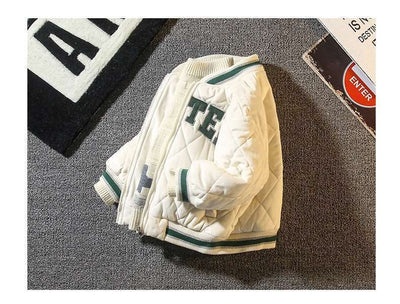 Chaqueta Acolchada Estilo Western para Niños - Uniforme de Béisbol Invierno - Image 8