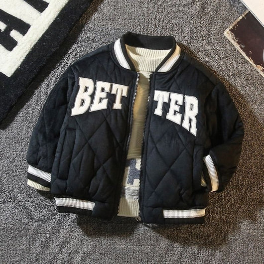 Chaqueta Acolchada Estilo Western para Niños - Uniforme de Béisbol Invierno - Image 11