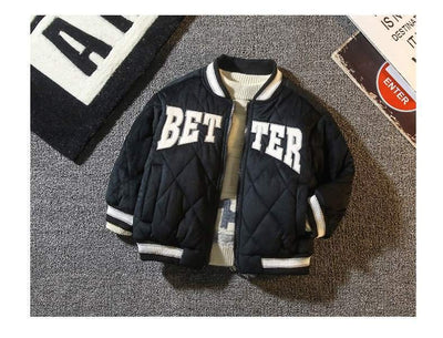 Chaqueta Acolchada Estilo Western para Niños - Uniforme de Béisbol Invierno - Image 12