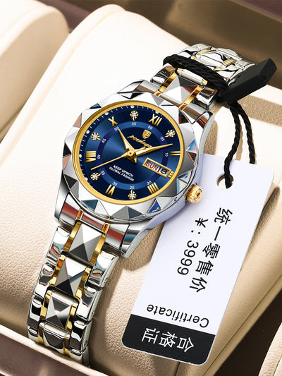 Reloj Inteligente Mujer Resistente al Agua con Calendario Dual y Luz Nocturna - Image 11