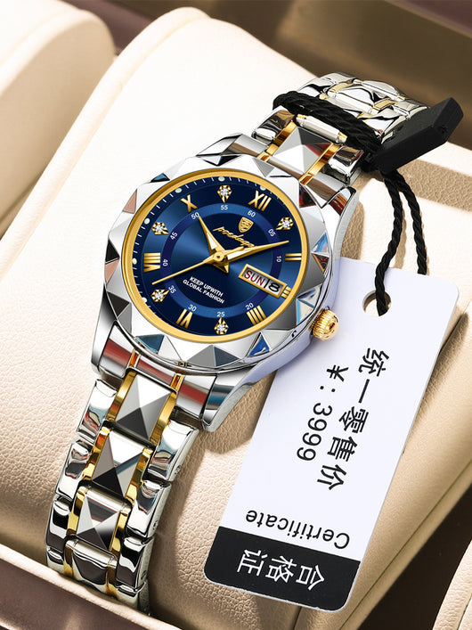 Reloj Inteligente Mujer Resistente al Agua con Calendario Dual y Luz Nocturna - Image 11