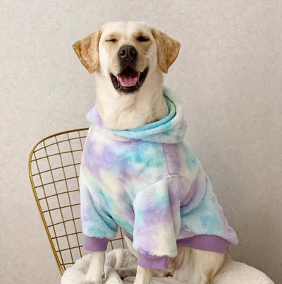 Ropa Térmica para Perros Grandes con Diseño Tie Dye - Image 8
