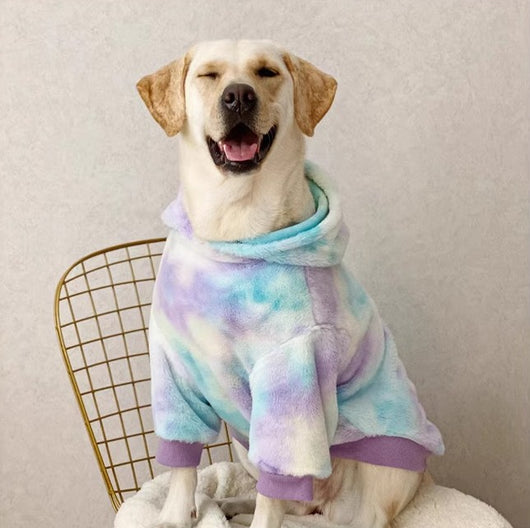 Ropa Térmica para Perros Grandes con Diseño Tie Dye - Image 10