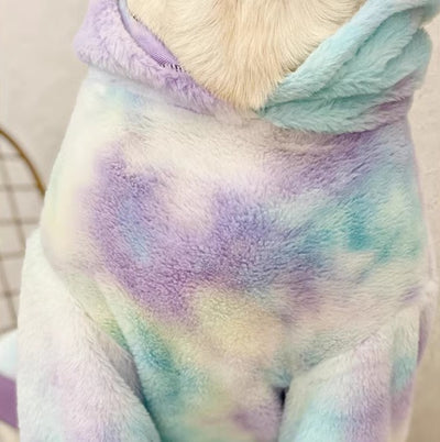 Ropa Térmica para Perros Grandes con Diseño Tie Dye - Image 11