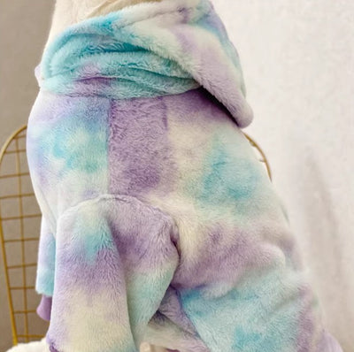 Ropa Térmica para Perros Grandes con Diseño Tie Dye - Image 12