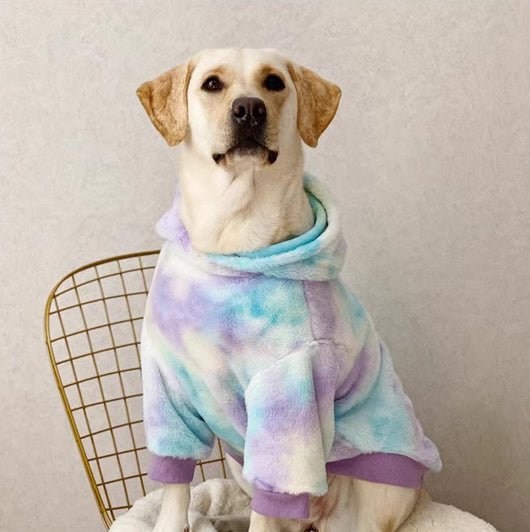 Ropa Térmica para Perros Grandes con Diseño Tie Dye - Image 13