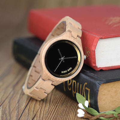 Reloj de Negocios Casual para Hombre con Textura de Madera - Image 23