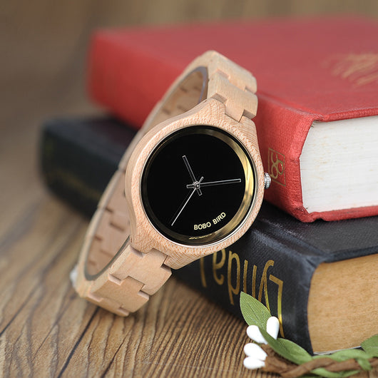 Reloj de Negocios Casual para Hombre con Textura de Madera - Image 23