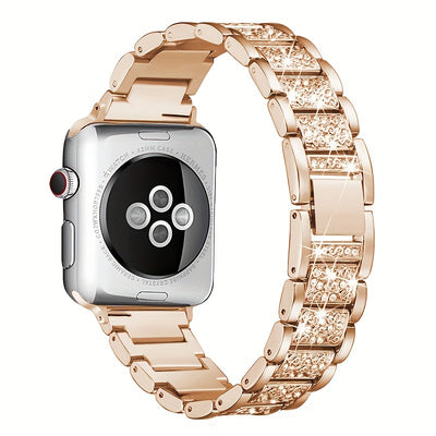 Correa de Reloj Metal con Diamantes Incrustados - Image 16