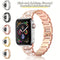 Correa de Reloj Metal con Diamantes Incrustados