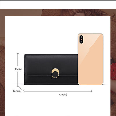 Billetera Larga de Cuero Genuino para Mujer - Gran Capacidad - Image 7