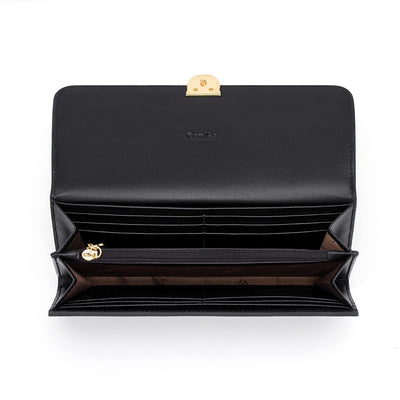 Billetera Larga de Cuero Genuino para Mujer - Gran Capacidad - Image 12