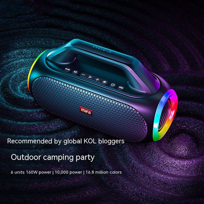Parlante Bluetooth Portátil de Alto Poder con Bajos Profundos para Exteriores - Image 11