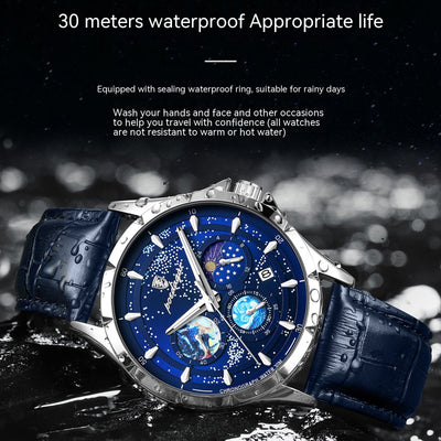 Reloj Inteligente Luminoso para Hombre a Prueba de Agua - Image 9