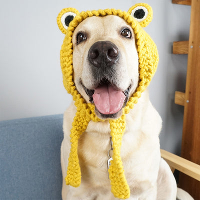 Gorro de Lana Tejido a Mano para Perros - Image 3
