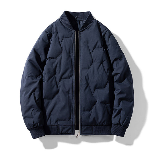Chamarra Acolchada de Invierno para Hombre Estilo Coreano - Image 9