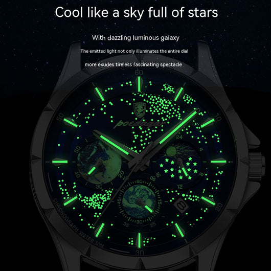 Reloj Inteligente Luminoso para Hombre a Prueba de Agua - Image 13